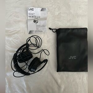 JVC Stereo Headphones with Pouch